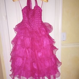 Tip Top Girl Special Occasion Fuchsia Dress
